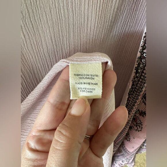 Buckle Gimmicks Wide Arm Kimono Shawl Fringed Hem Size L - Picture 4 of 9